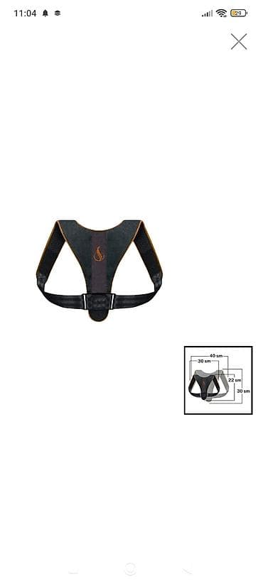 Məhsul: Onurğa üçün bel-düzəldici korset (posture corrector)
