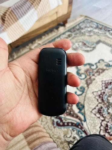telefon plata: Nokia < 2 GB Memory Capacity, rəng - Qara, Düyməli — 1