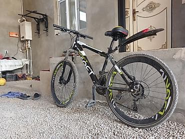İdman velosipedləri: Dağ velosipedi – SFT brendi, 26" təkərlər Xüsusiyyətlər: - Güclü — 4