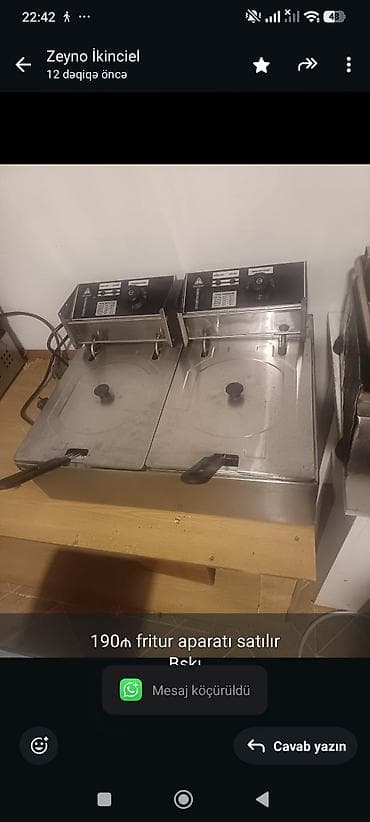 190₼ fritur aparatı satılır
Bskı
Zeyno♥️