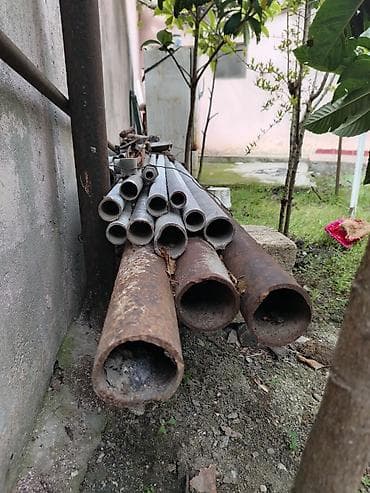 Məhsul: Metal borular və profil parçaları dəsti, nerj turbalar, demir
