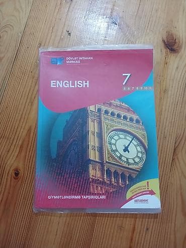 dim test kitablari: DİM Qiymətləndirmə Tapşırıqları – 2 kitab dəsti 1) English – 7 - — 1