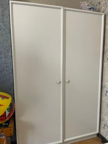 ikinci əl şkaf: Açılan, 2 qapılı Düz dolab, Qarderob, paltar dolabı — 5