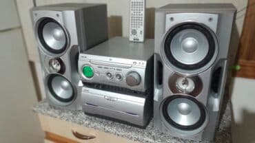 колонка: Sony mini Hi‑Fi musiqi mərkəzi Dvd,cd,mp3,aux,Blytuz Fm radio — 3