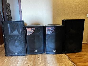 dınamık: Səhnə və tədbirlər üçün 4 ədəd peaker sistemi - 2 ədəd Wharfedale Pro — 2