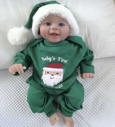 Qaşıqlar: Məhsul: Yeni il temalı körpə geyim dəsti Təsvir: - 2 parçalı dəst — 2