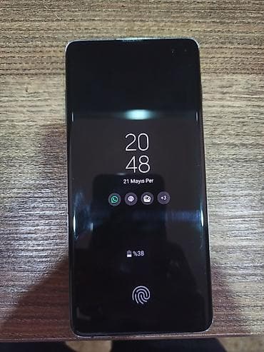 16 pro max satış: Samsung Galaxy S10 Plus, rəng - Qara, Barmaq izi — 2