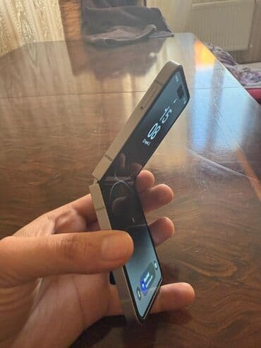 55ru7200 samsung: Samsung Z Flip, 256 GB, rəng - Gümüşü, Sensor, Barmaq izi, Face ID — 6