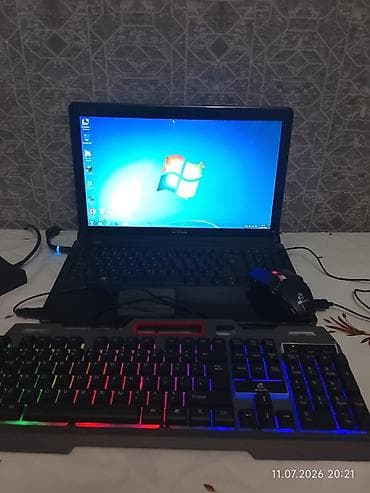 Dell noutbuk + oyun klaviaturası və siçan dəsti Texniki göstəricilər