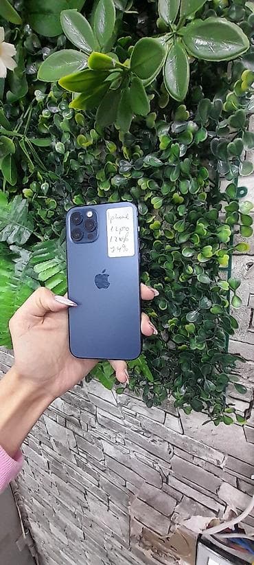 IPhone 12 Pro, 128 GB, Göy, Face ID