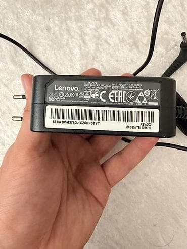 taipsi adapter: Lenovo noutbuk şarj cihazı (AC Adapter) - Brend: Lenovo - Model adı — 1