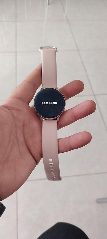 smat: Samsung Galaxy Watch Active2 – rose qızılı rəngdə ağıllı saat. - — 2