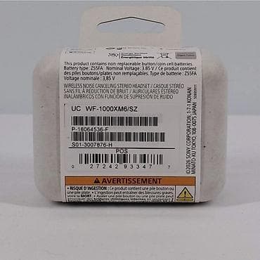 sony wf 1000xm3: Sony WF-1000XM6 – simsiz səsboğucu stereo qulaqlıq Xüsusiyyətlər: - — 2