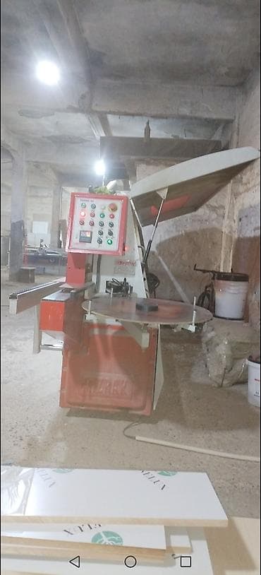 disk yonan aparat: Mebel istehsalı üçün kənar bantlama (kənar yapışdırma) xətti – Turan — 1