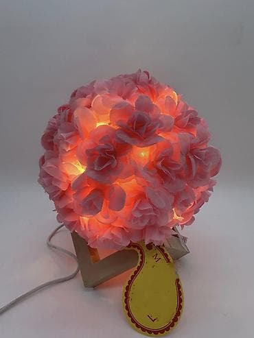 Монеты: Güllü dekorativ masa lampası – MAYAK - Dizayn: Top formalı abajur — 2