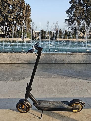 elektron samokat: İşlənmiş Elektrik samokat 10", 351 - 500 Vt, 26 - 35 km/s, Ünvandan götürmə — 5