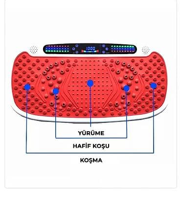 Turniklər və bruslar: 3D Vibrasiya Platforması – fitnes və masaj üçün çoxfunksiyalı cihaz - — 5