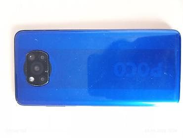 17 pro max mini: Poco X3 Pro, 128 GB, rəng - Mavi, Sensor — 3