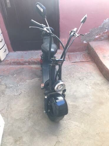 moped qiymətləri: Elektrik skuter – geniş ayaq platformalı, oturacaqlı model - Rəng — 3