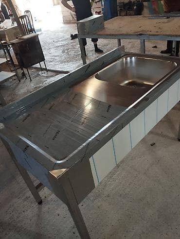 Paslanmayan poladdan (inox) istehsal olunmuş peşəkar mətbəx lavaboları — 6