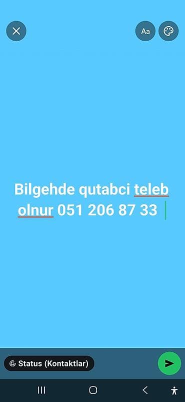 Aşpaz tələb olunur, Xəmirçi, 30-45 yaş, 3-5 illik təcrübə