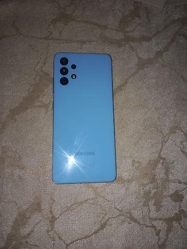 honor x9 b: Samsung Galaxy A32, rəng - Göy, İki sim kartlı — 3