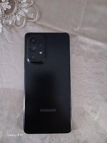 şirvanda telefonlar: Samsung Galaxy A53 5G, 128 GB, rəng - Qara — 2