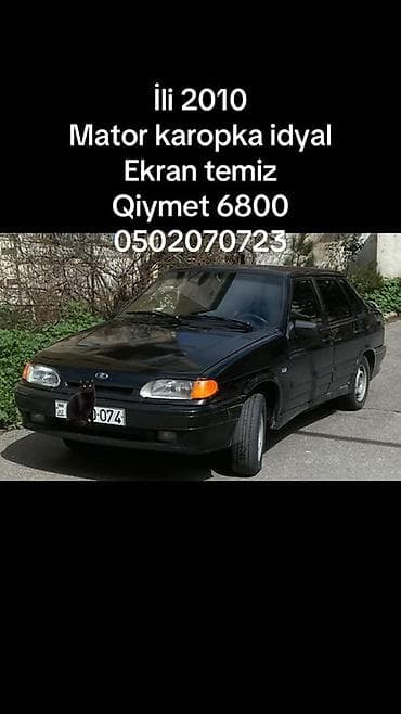 Avtomobil: Lada Samara (sedan), qara rəng İl: 2010 Mühərrik və