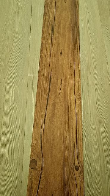 Vinil döşəmə paneli – taxta teksturalı, isti qəhvəyi rəng - Material