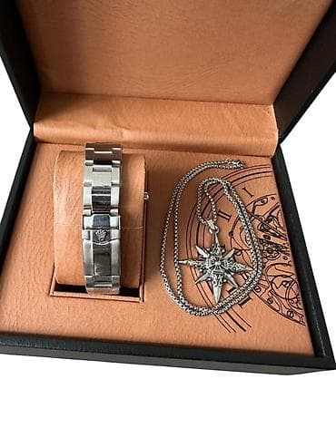 dəsti: Klassik Saat dəsti, rəng - Gümüşü — 2