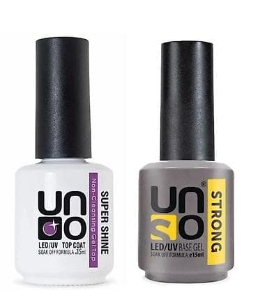 Orijinal Uno dırnaq qaynağı üçün top coat və base,hər ikisinin — 1