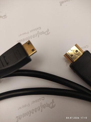 ventilator mini: Mini HDMI-dən HDMI-yə kabel - Qoşulma ucları: 1 x Mini HDMI (Type C) — 3