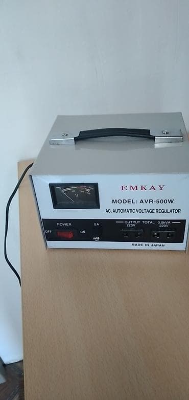 Yeni, Ev üçün, 1 faza, Gərginliy stabilizatoru, 220 V, Ünvandan götürmə, Kredit yoxdur