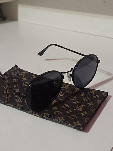 emporio armani eynək: Dairəvi formalı gün eynəyi - Çərçivə: nazik, qara metal; yüngül — 3
