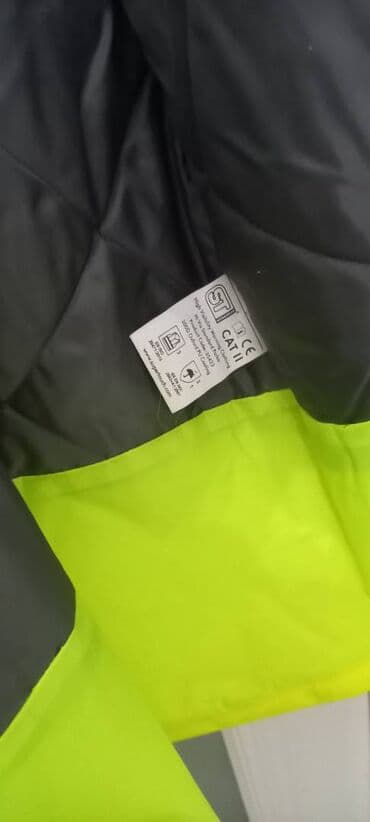 мужские кожаные куртки в баку: "ST - WORKWEAR"- İŞ gödəkçəsi Əsl Qış Kurtkasıdır Yağış külək — 5