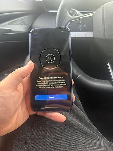 iphone 12 pro 512: IPhone 17 Pro, 128 GB, Blue Titanium, Barmaq izi, Simsiz şarj, Face ID — 6