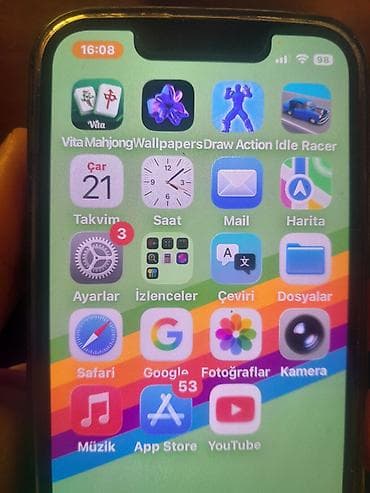 iphone x 12: IPhone 13, Mavi, Face ID — 3