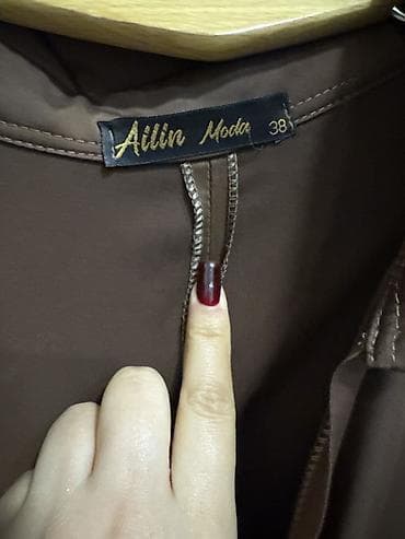 qadın jaketi: Gündəlik don, Midi, S — 1