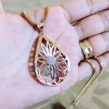 1 qram qızılın qiyməti 2024 750: Kulon, Sarı qızıl, 585 Əyar, 389 g — 4