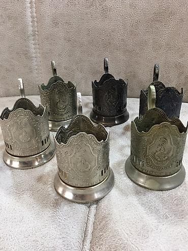 cay daslari satilir: Stəkanlar, 6 ədədli dəst — 1