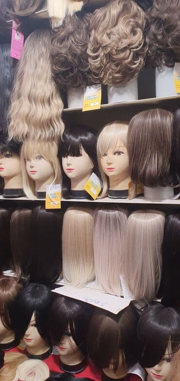 sac rəngi: Parik, Süni — 7