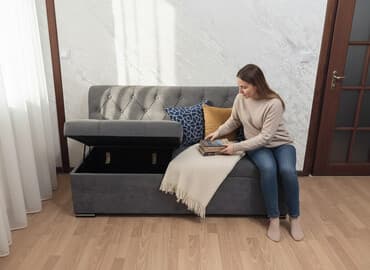 Mini-divan, Açılmayan, Bazalı, Parça, Çatdırılma yoxdur