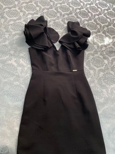 танцевальные группы на свадьбу: Qara kokteyl donu – Brenda & Melrose - Rəng: dərin qara - Kəsim — 2