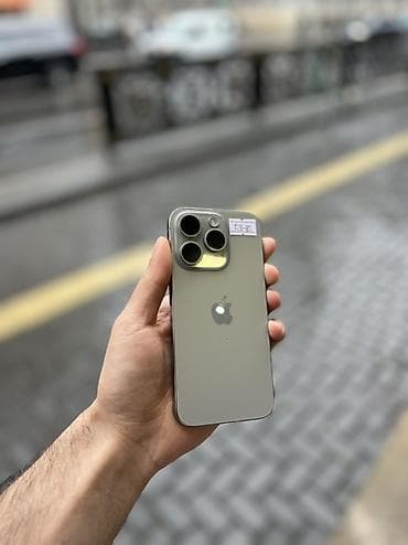 iphone dubay 15: IPhone 15 Pro, 128 GB, Natural Titanium, Face ID — 3