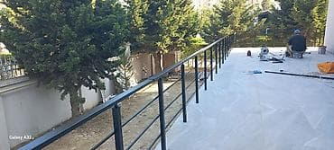 Balkon məhəccəri, Dəmir