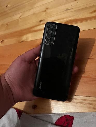 Huawei P40 lite, rəng - Qara, Barmaq izi — 2