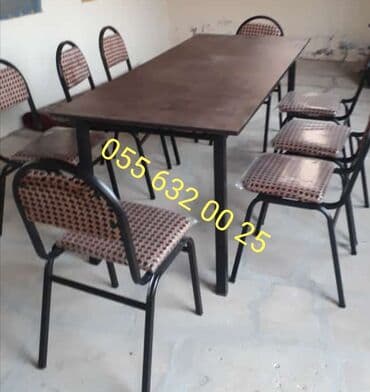 барные столы и стулья: Stullar ilə, Dördbucaq masa, 4 nəfər, Azərbaycan, Zəmanətli, Kredit yoxdur, Ödənişli quraşdırma — 16