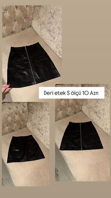 Qadın ətəkləri – müxtəlif modellər və ölçülər 1) Denim ətək - Rəng — 3