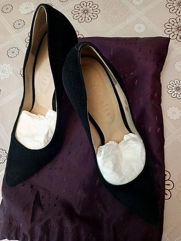 Ölçü: 38.5, rəng - Qara, İşlənmiş