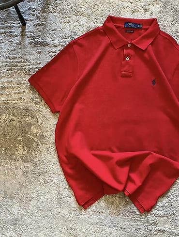 cins: Polo köynək, Ralph Lauren, XL, rəng - Qırmızı — 4